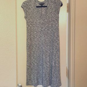 Gray Short Sleeve Dress